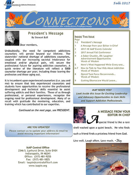 IAAP Newsletter - October 2017 thumb